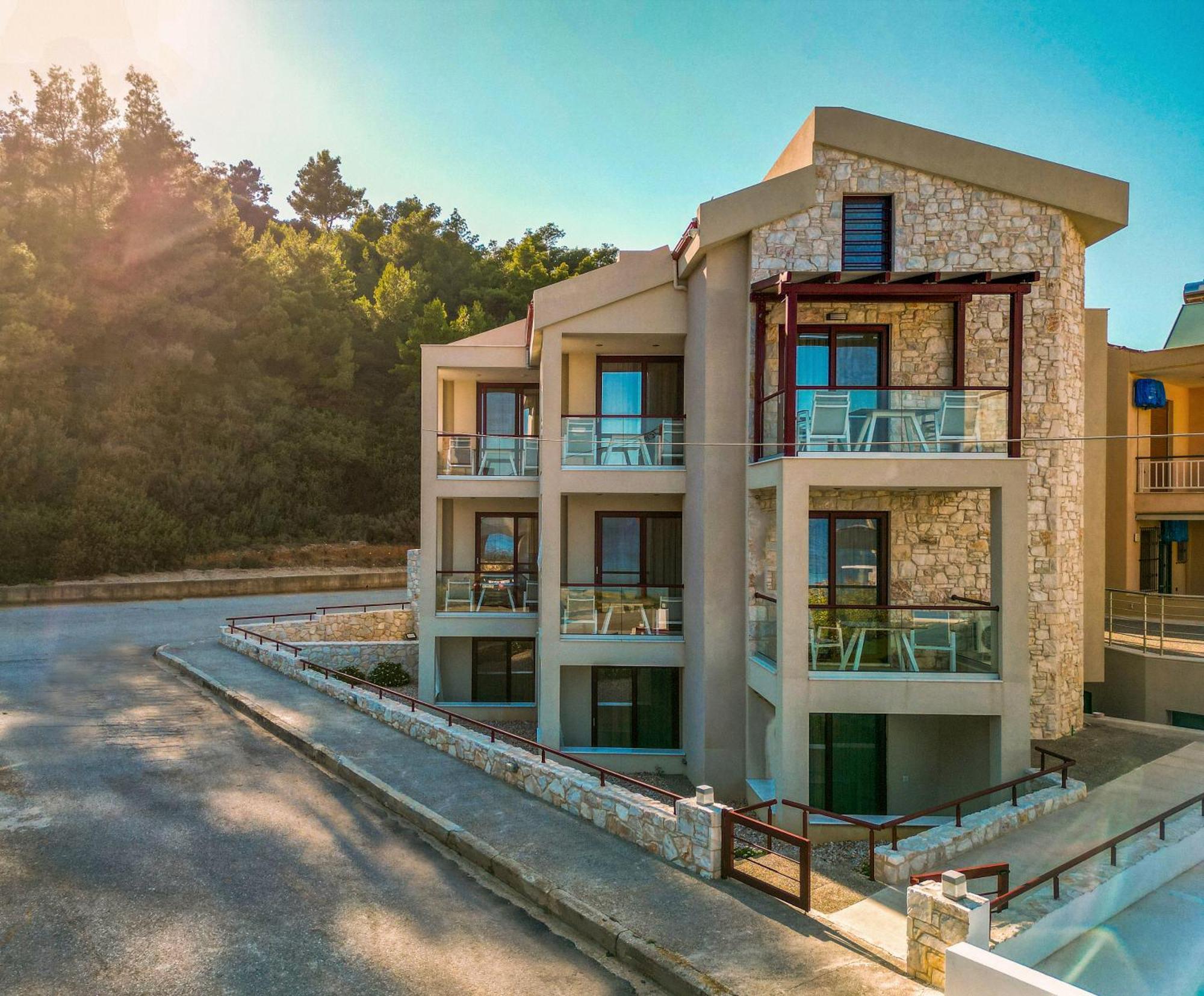 Elpiniki Luxury Rooms 尼坡帝 外观 照片